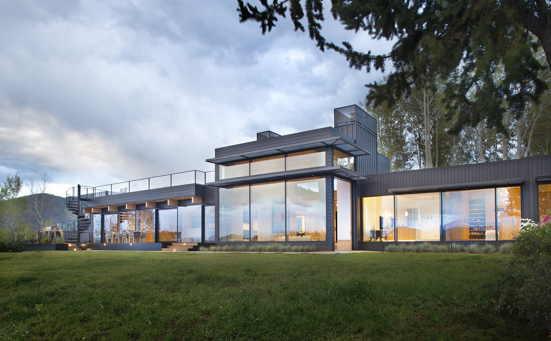 ridge house aspen high end residential architects