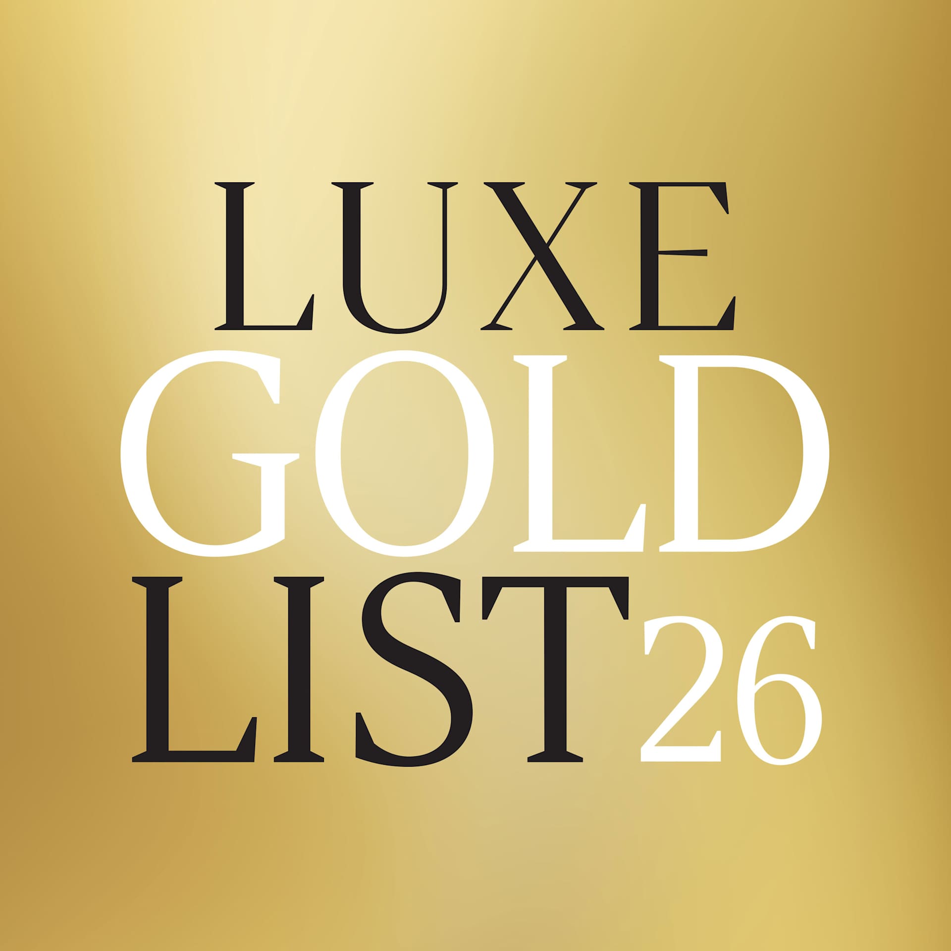 LUXE Gold List